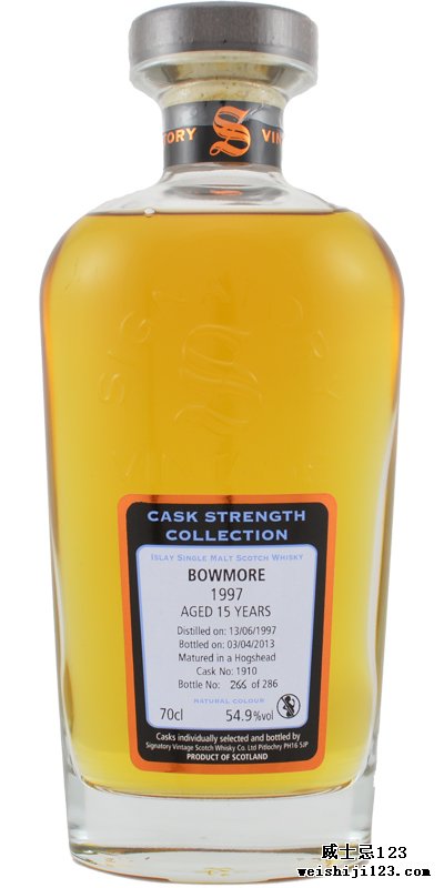 Bowmore 1997 SV