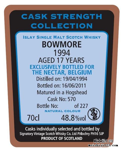 Bowmore 1994 SV