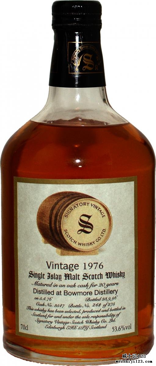 Bowmore 1976 SV