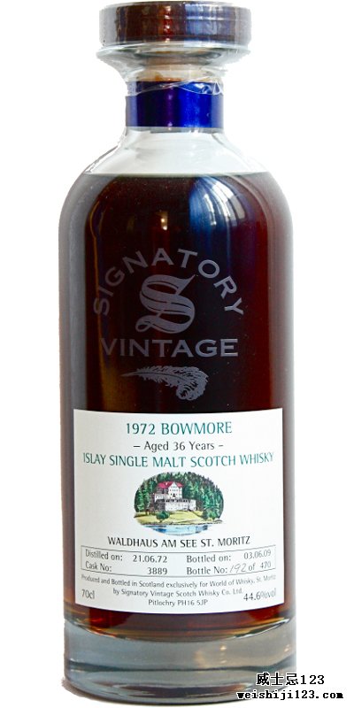 Bowmore 1972 SV