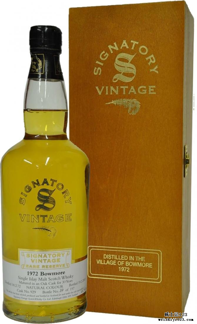 Bowmore 1972 SV