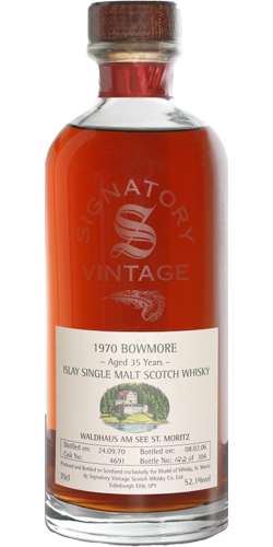 Bowmore 1970 SV