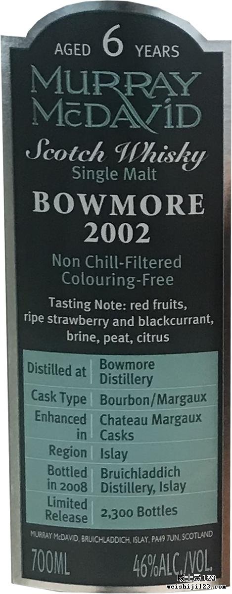 Bowmore 2002 MM