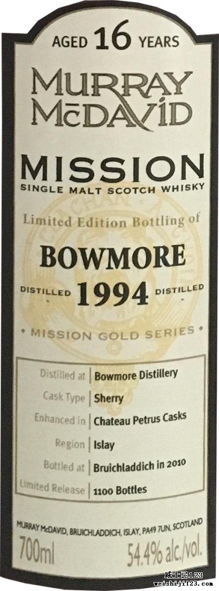 Bowmore 1994 MM