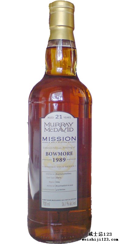 Bowmore 1989 MM