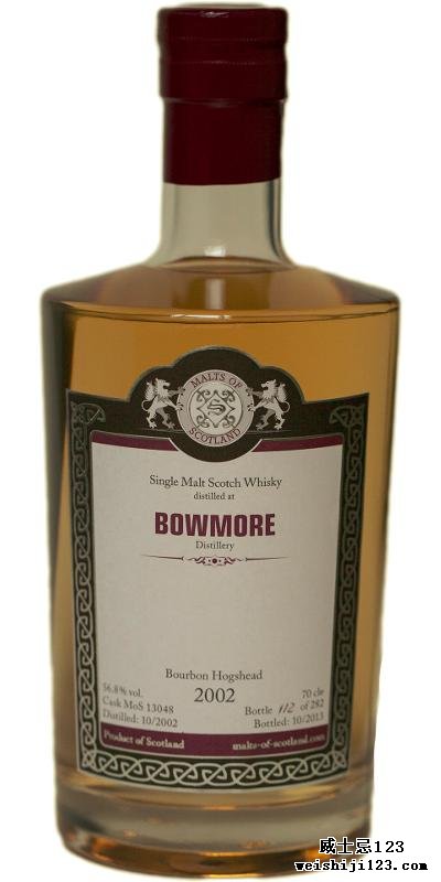 Bowmore 2002 MoS