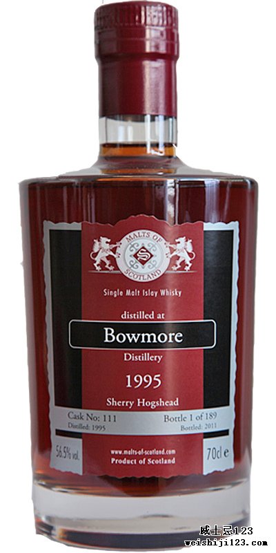 Bowmore 1995 MoS