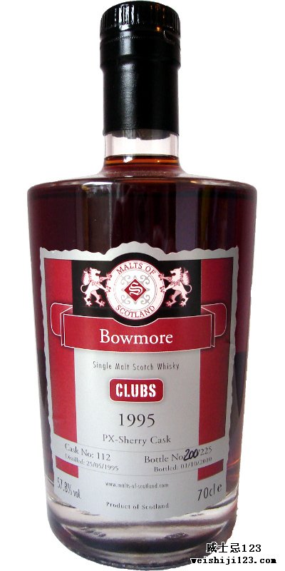 Bowmore 1995 MoS