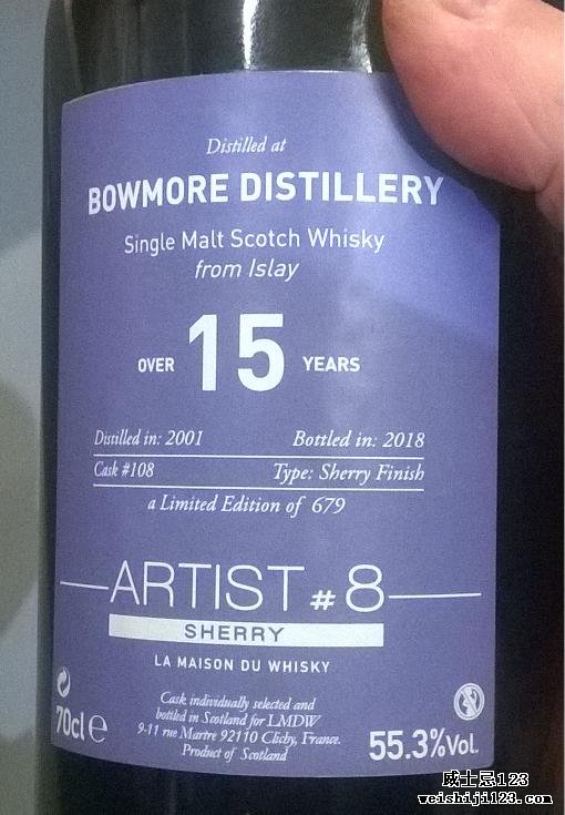 Bowmore 2001 LMDW