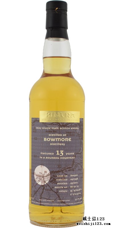 Bowmore 1998 KiW