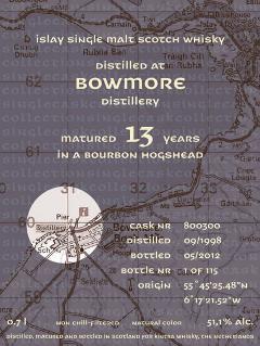 Bowmore 1998 KiW