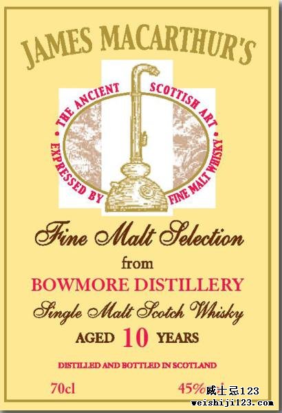 Bowmore 2000 JM