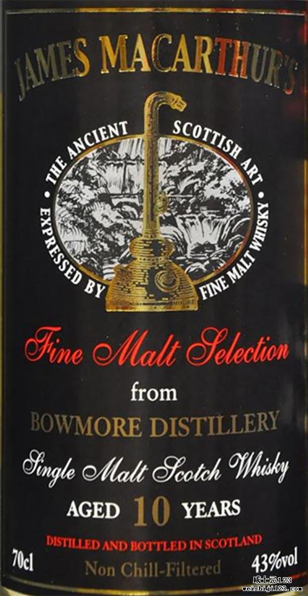 Bowmore 10-year-old JM