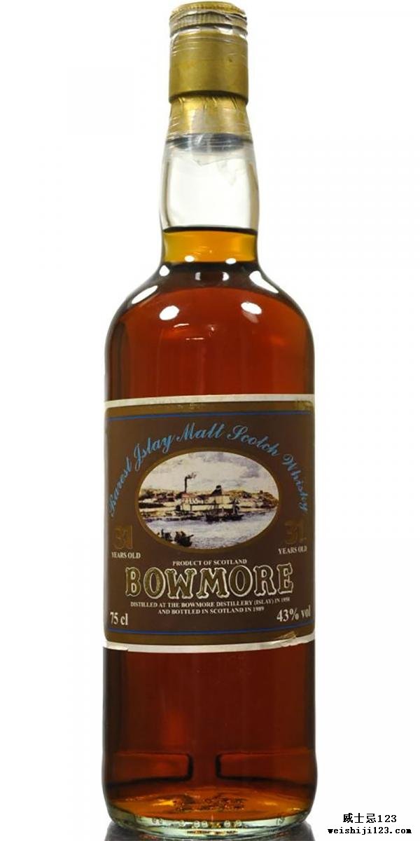 Bowmore 1958 It