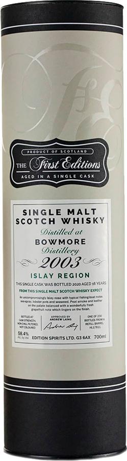 Bowmore 2003 ED