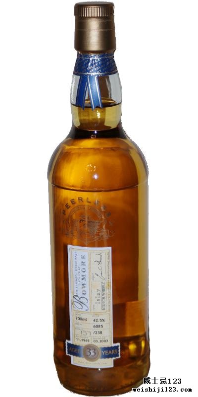 Bowmore 1969 DT