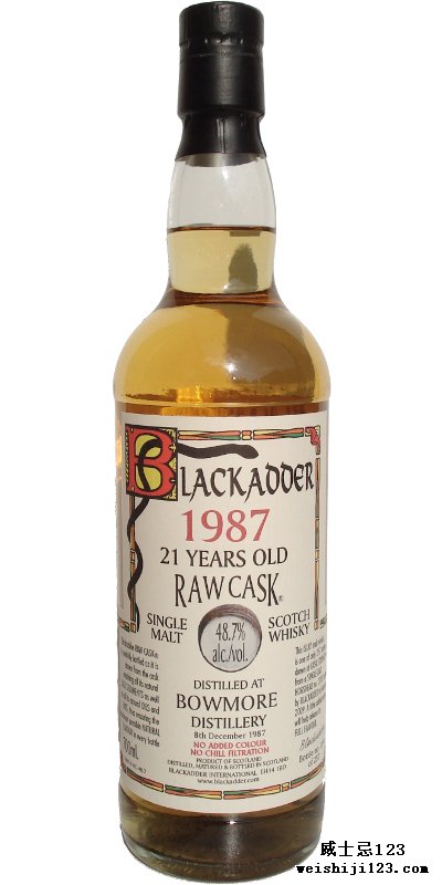 Bowmore 1987 BA