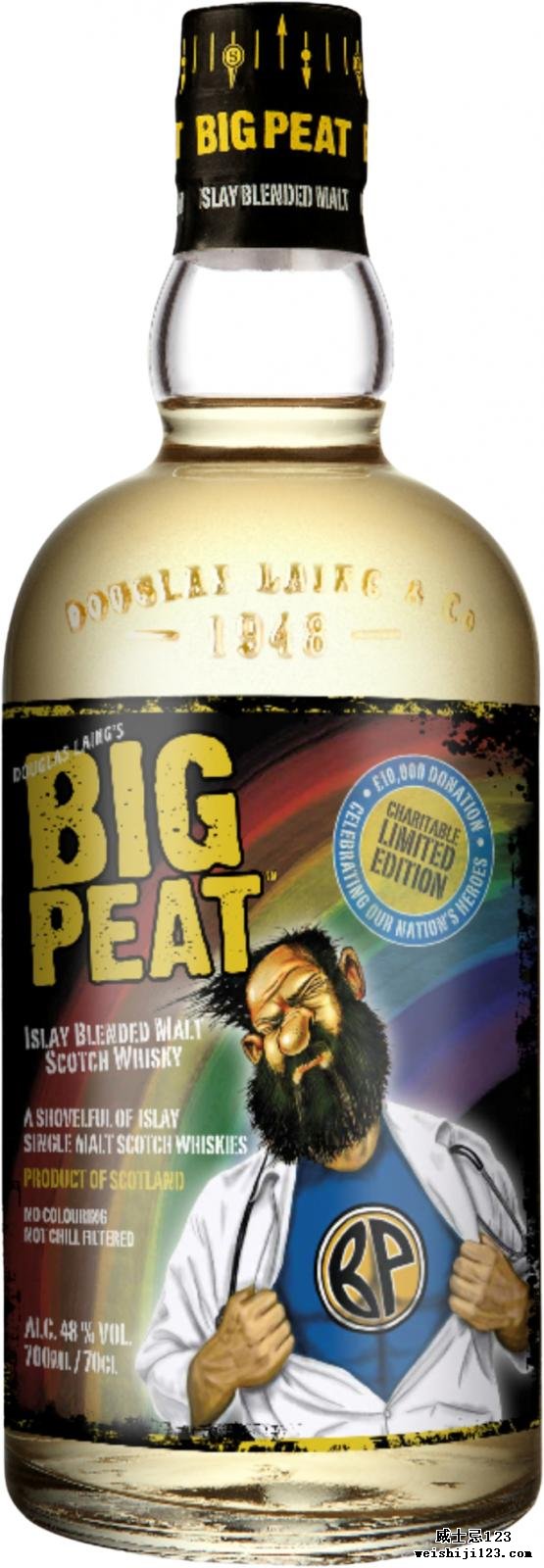 Big Peat Heroes Charitable Limited Edition DL