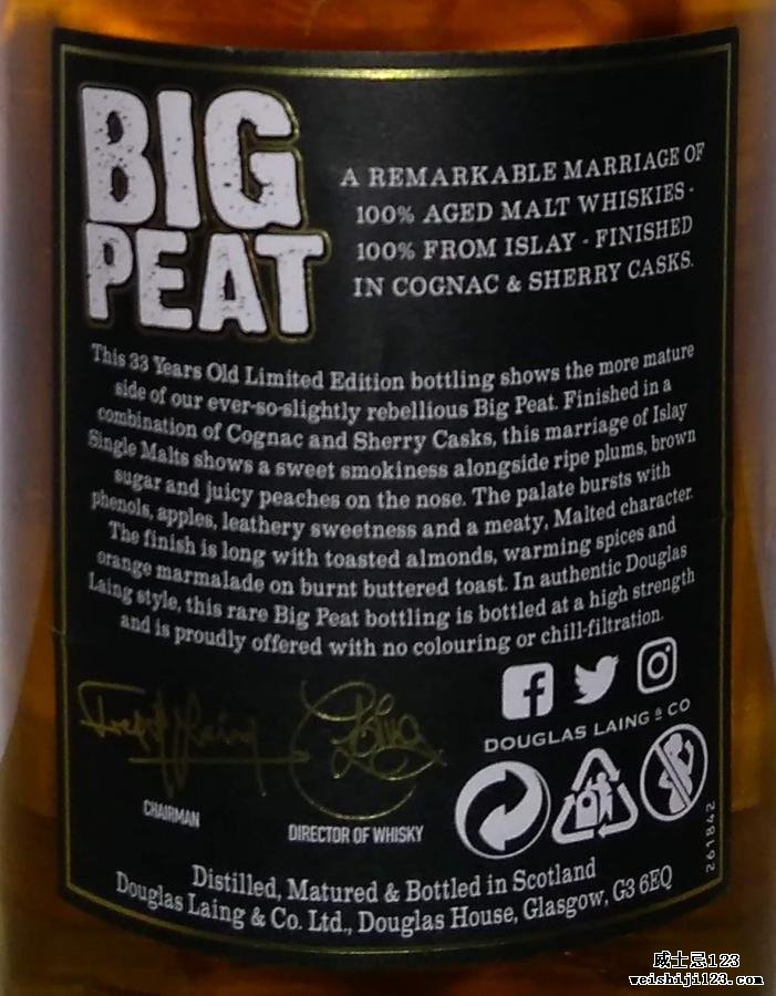 Big Peat 33-year-old DL