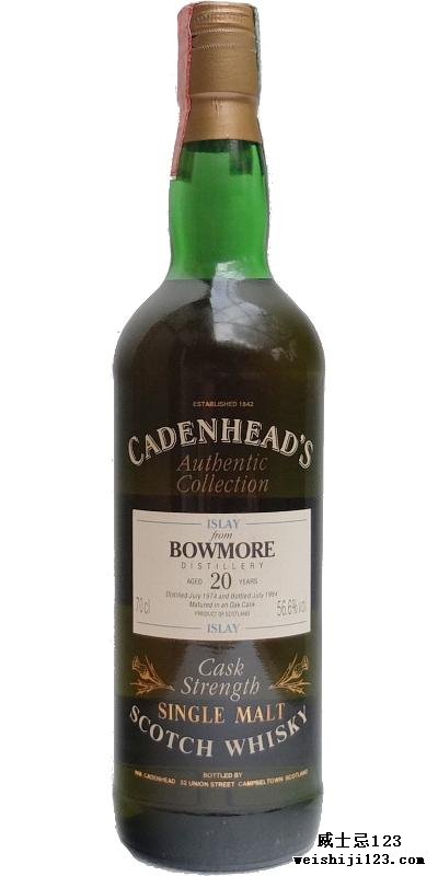 Bowmore 1974 CA