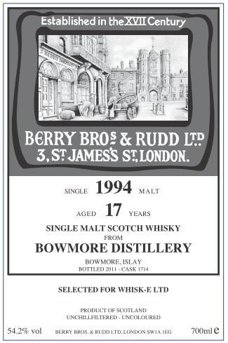 Bowmore 1994 BR
