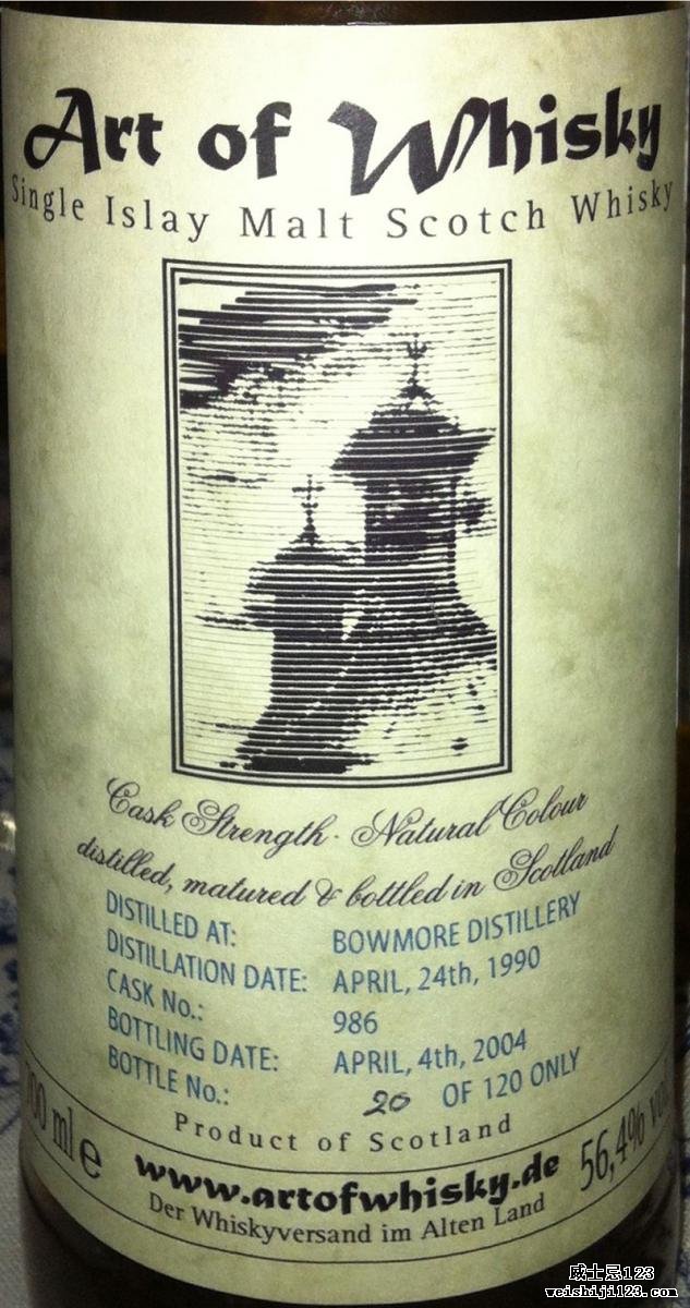 Bowmore 1990 AW