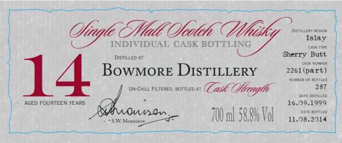 Bowmore 1999 DR