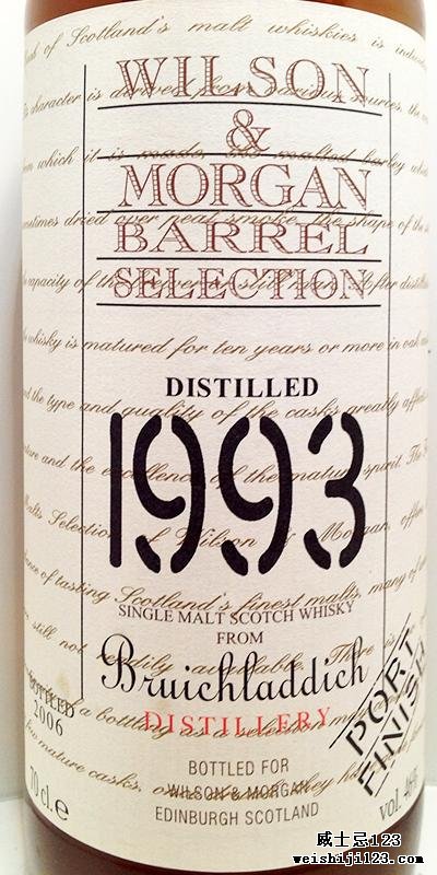 Bruichladdich 1993 WM