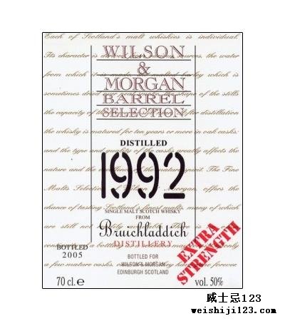 Bruichladdich 1992 WM