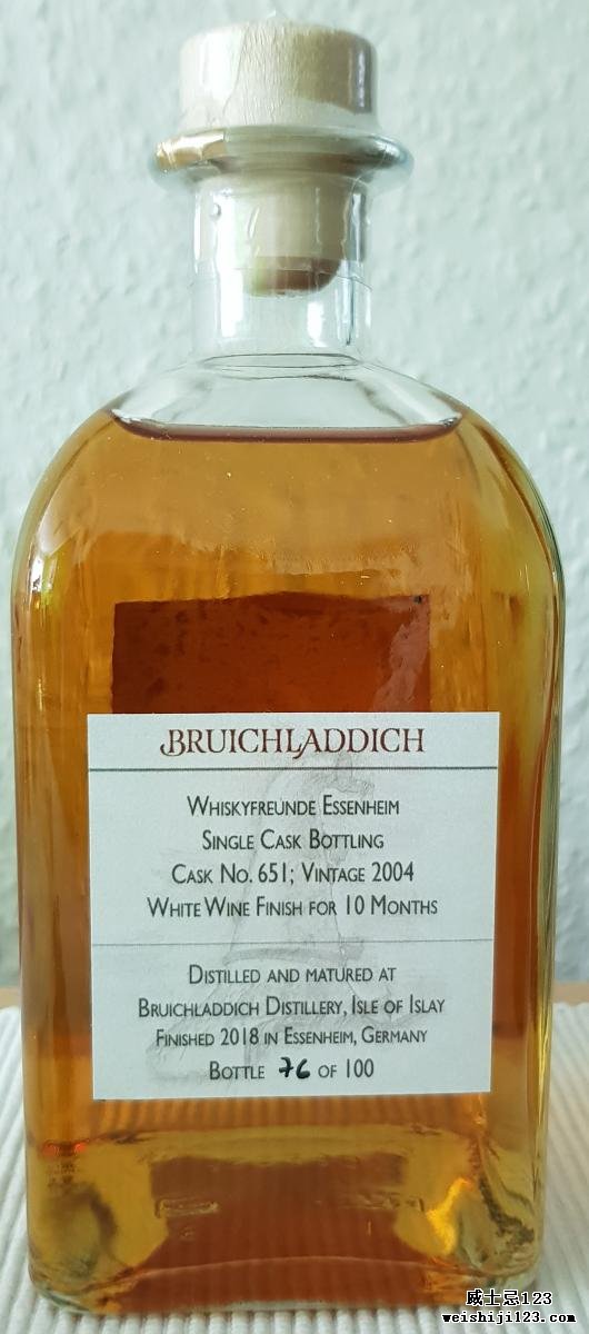 Bruichladdich 2004 WE