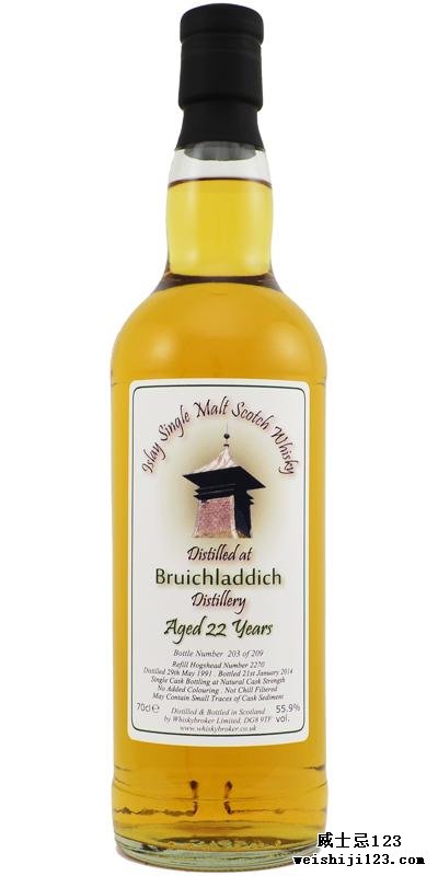 Bruichladdich 1991 WhB