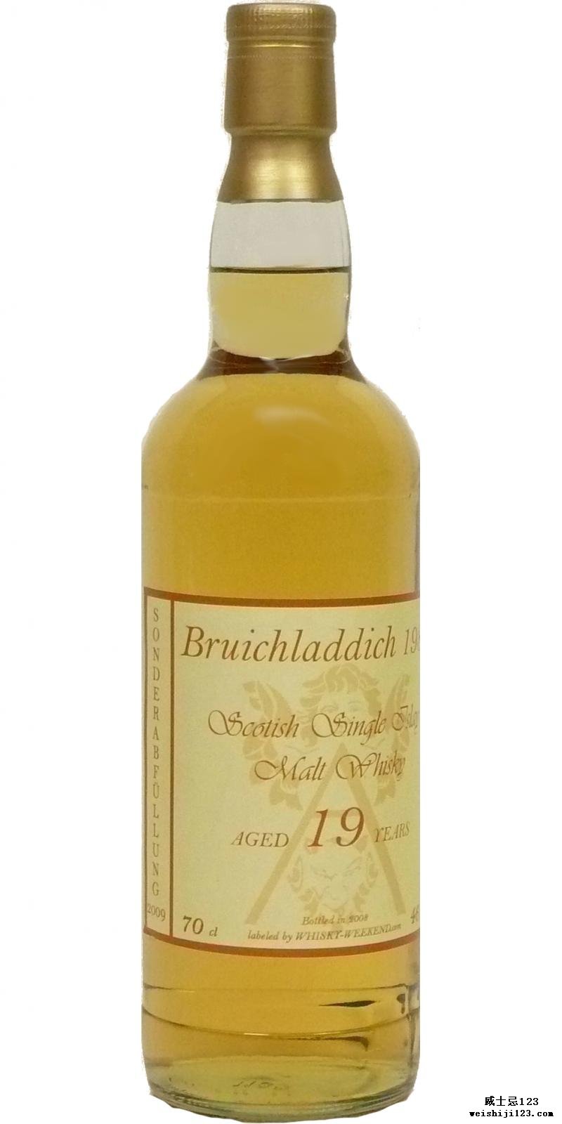 Bruichladdich 1989 WhW
