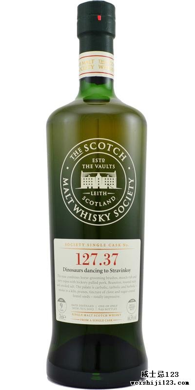 Port Charlotte 2003 SMWS 127.37