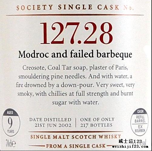 Port Charlotte 2002 SMWS 127.28