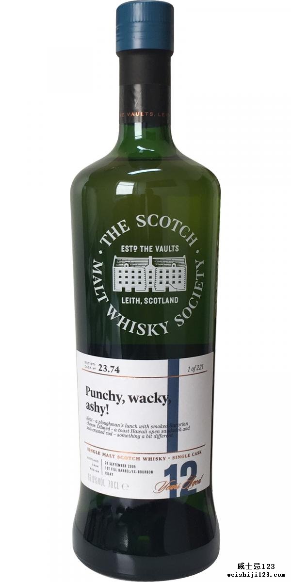 Bruichladdich 2005 SMWS 23.74