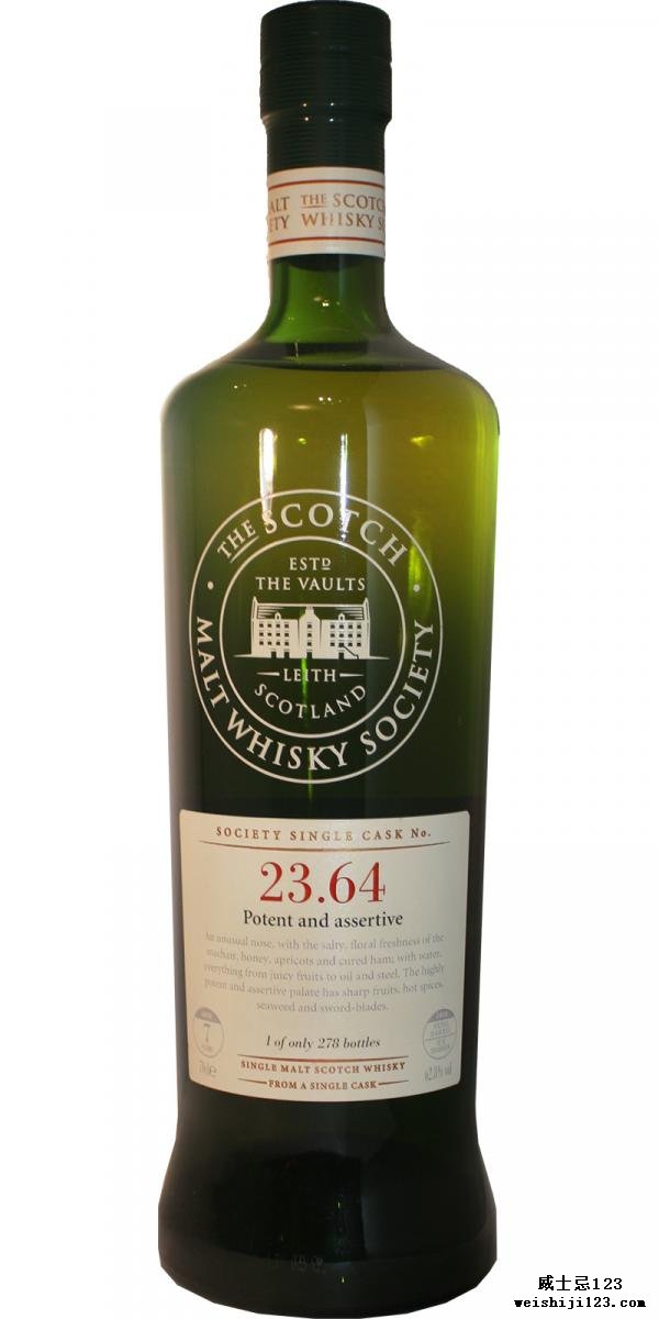 Bruichladdich 2002 SMWS 23.64