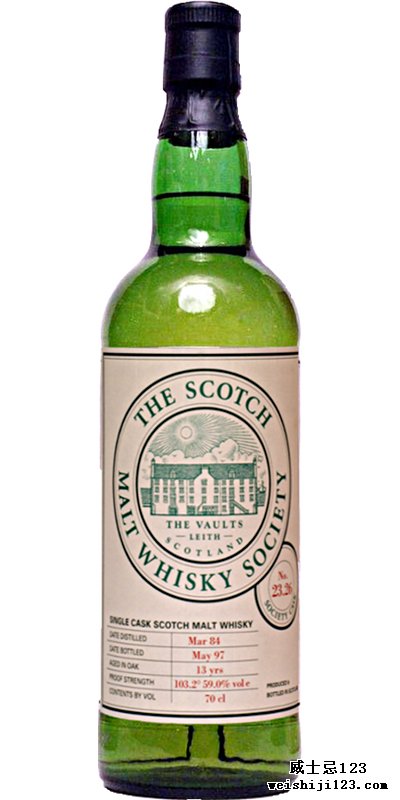 Bruichladdich 1984 SMWS 23.26