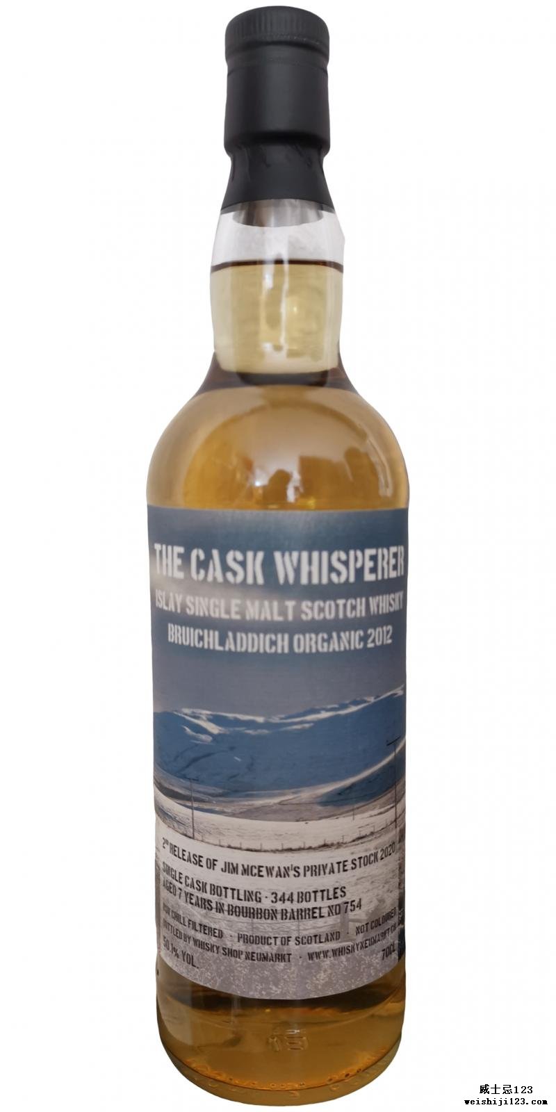 Bruichladdich 2012 Organic TCW