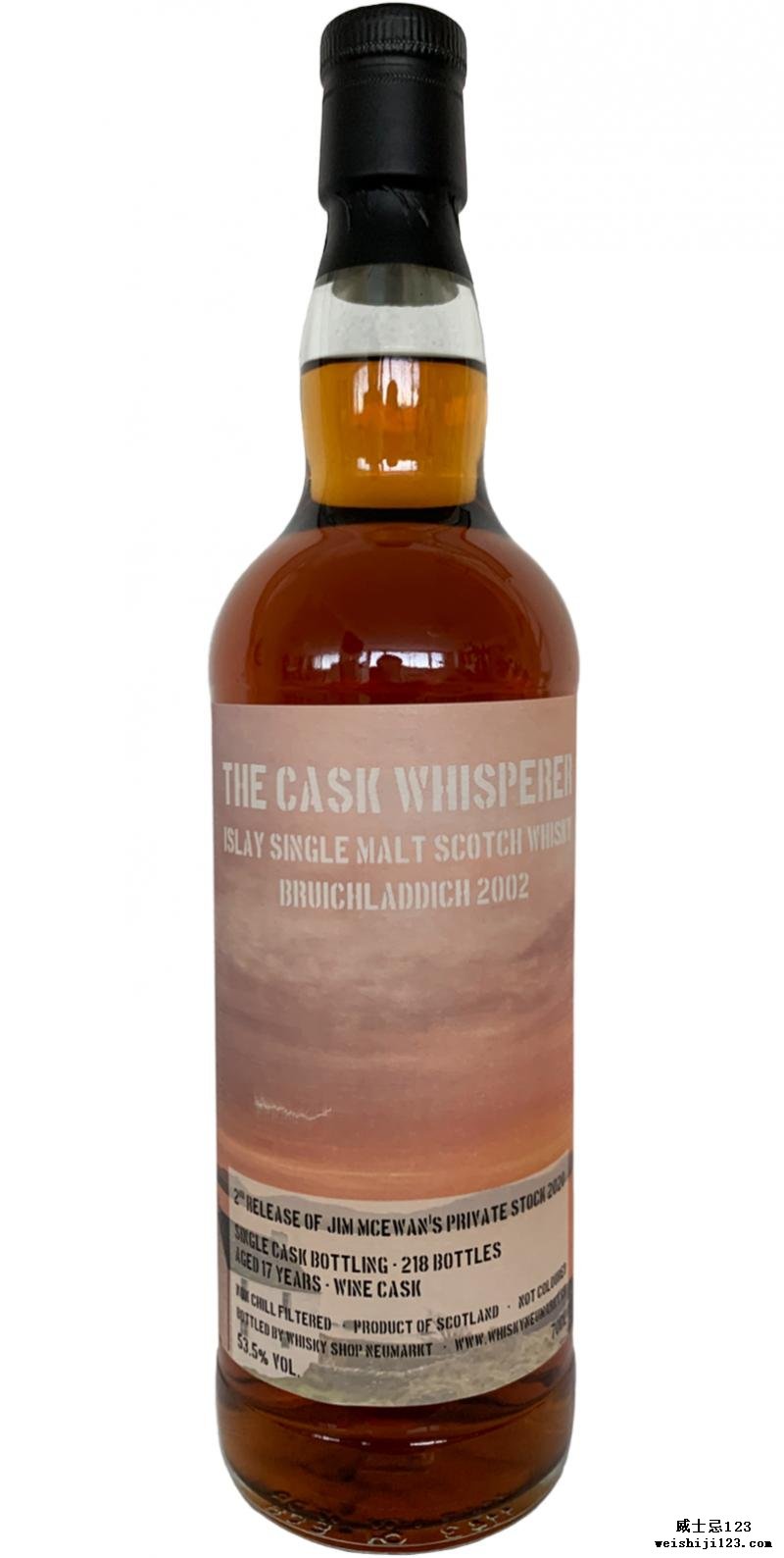 Bruichladdich 2002 TCW