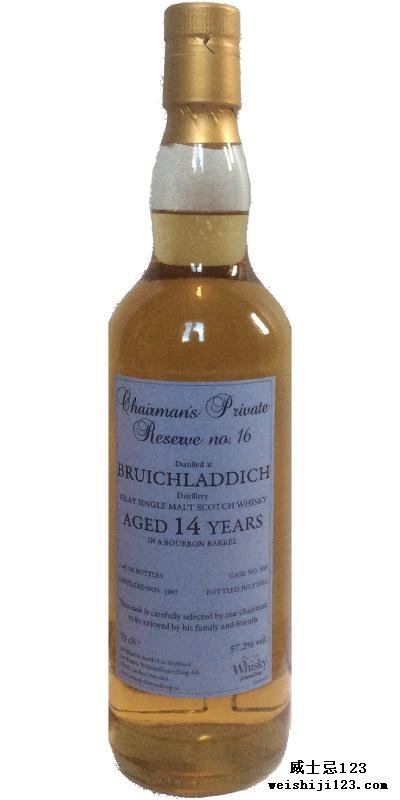 Bruichladdich 2001 SWf