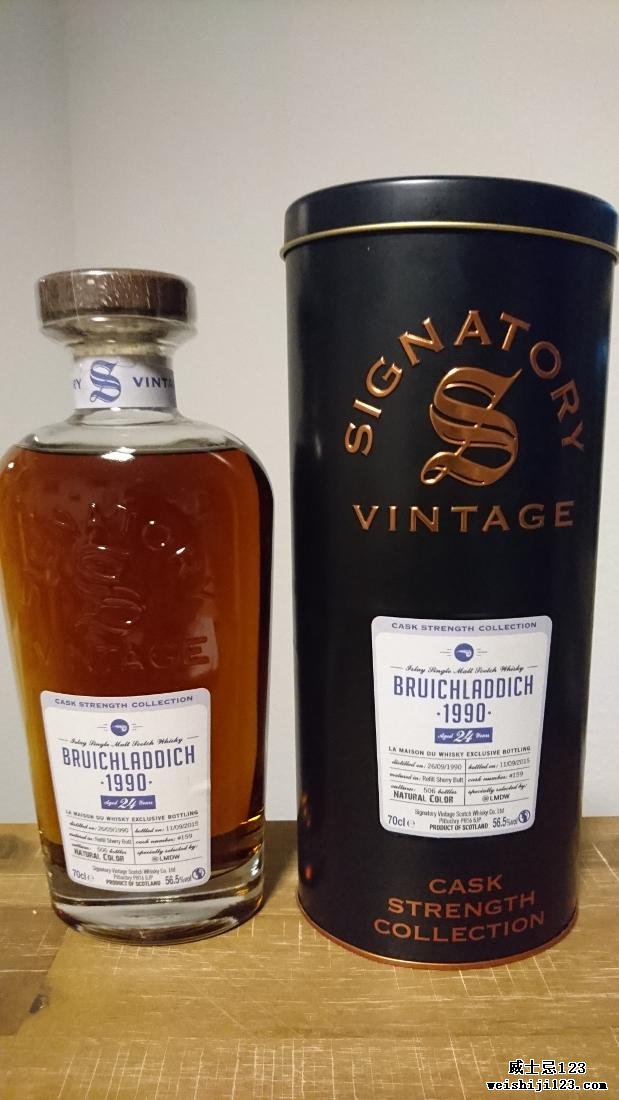 Bruichladdich 1990 SV - Whisky Live Paris 2015