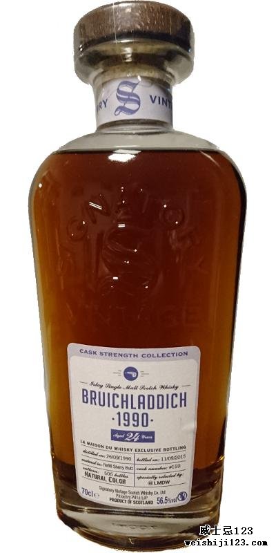 Bruichladdich 1990 SV - Whisky Live Paris 2015