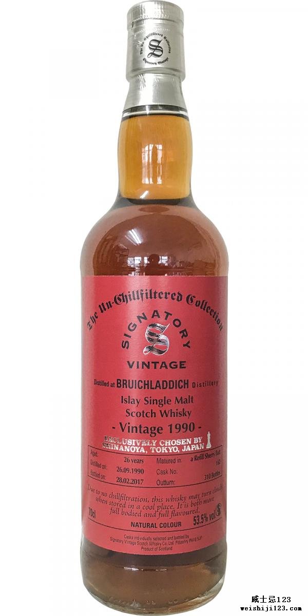 Bruichladdich 1990 SV