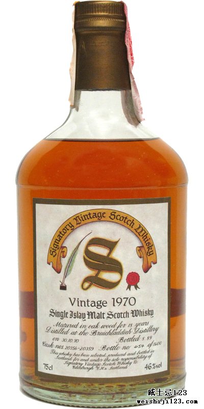 Bruichladdich 1970 SV