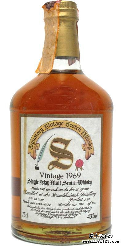 Bruichladdich 1969 SV