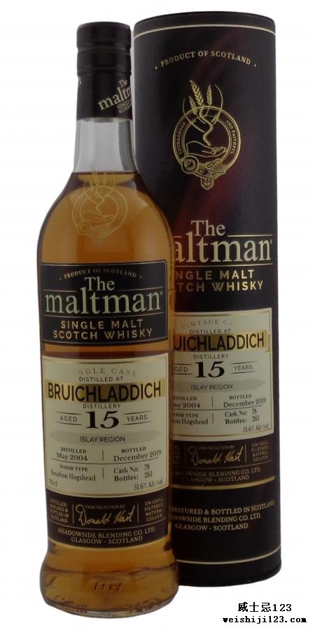 Bruichladdich 2004 MBl