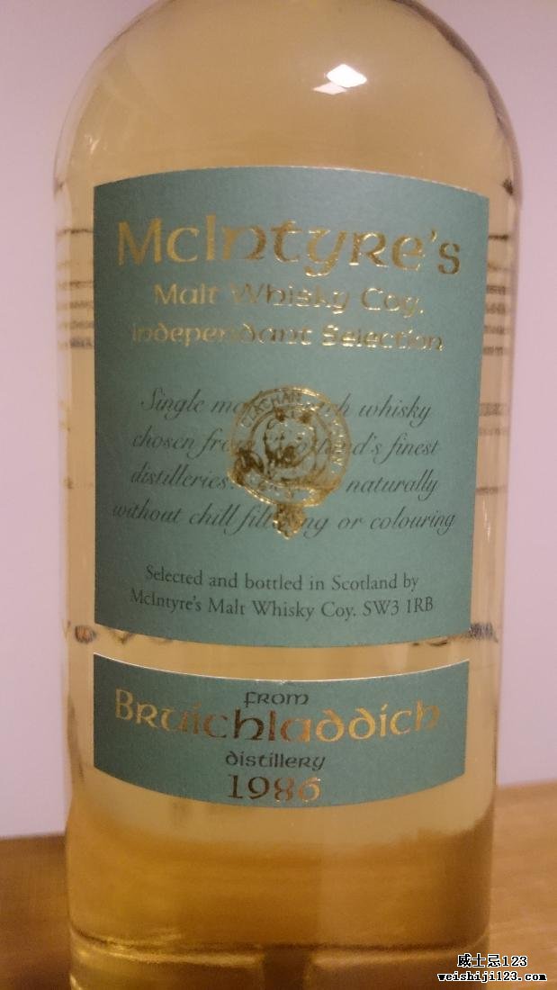 Bruichladdich 1986 MMcD