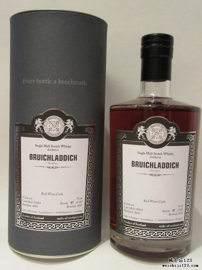 Bruichladdich 2005 MoS