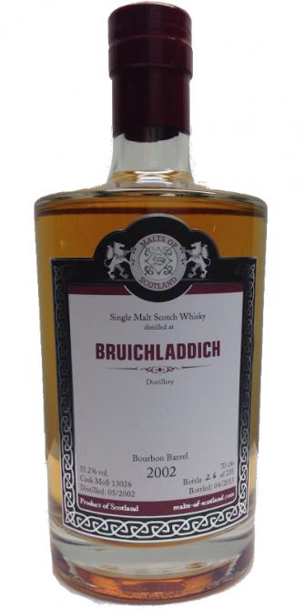 Bruichladdich 2002 MoS