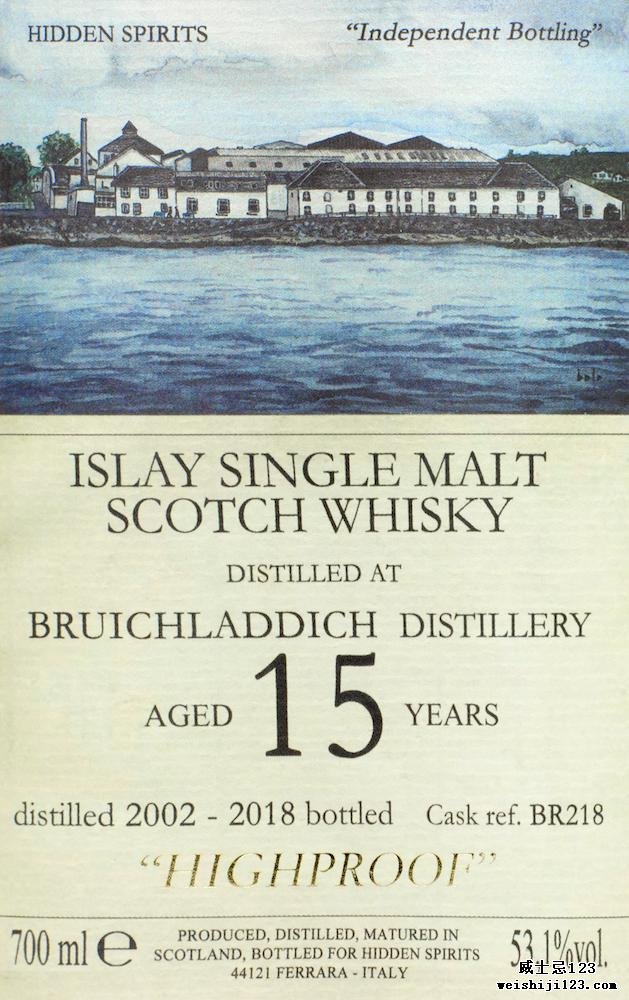 Bruichladdich 2002 HiSp